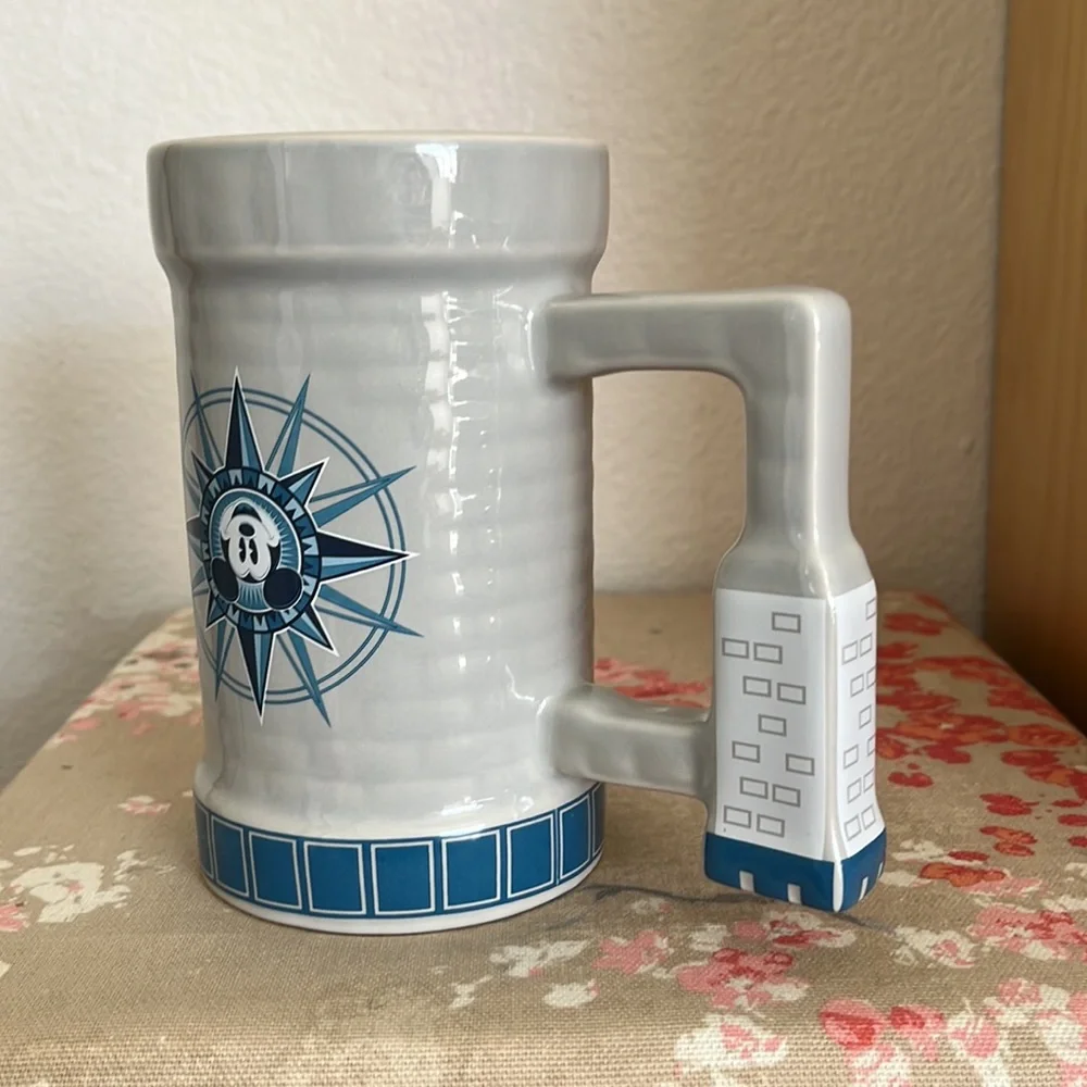 NEW Disneyland California Adventure Castle Tower Mug 1955, Souvenir Dining - Picture 8 of 10